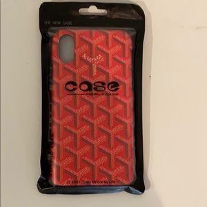 Red iPhone X case